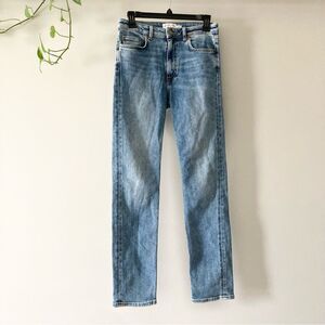 & Other Stories Light blue straight stretch‎ jeans 28